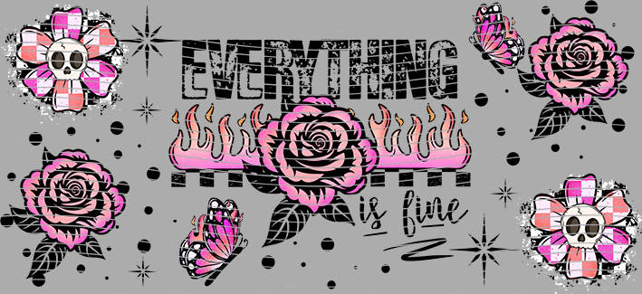 16oz Distressed Checkered-DC-99